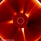 Latest LASCO C2 image of the Sun