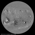 Latest SDO/HMI Magnetogram image of the Sun