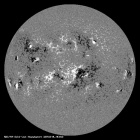 Latest SDO/HMI Magnetogram image of the Sun