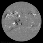 Latest SDO/HMI Magnetogram image of the Sun