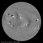 Latest SDO/HMI Magnetogram image of the Sun