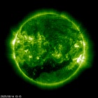 SOHO EIT 195 image of the sun