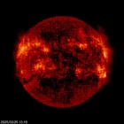 SOHO EIT 304 image of the sun